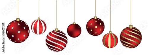 Happy New Year 2025 Elegant gold text with balloons and confetti. Realistic vector illustration	