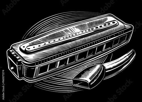 Harmonica Engraving and Mezzotint 
