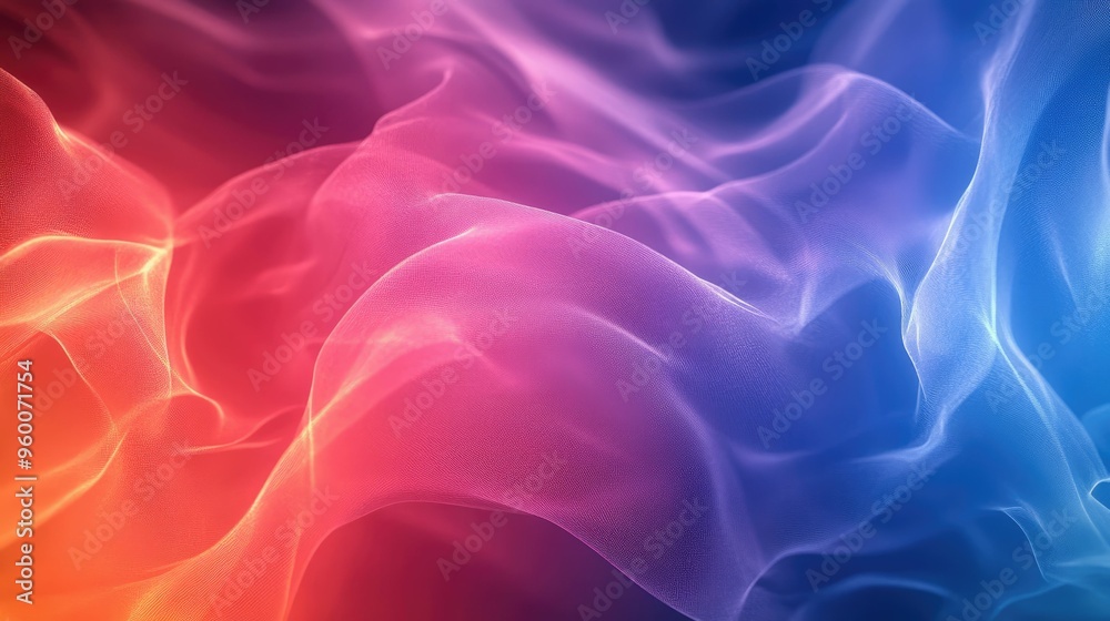 Obraz premium Abstract Swirling Colors
