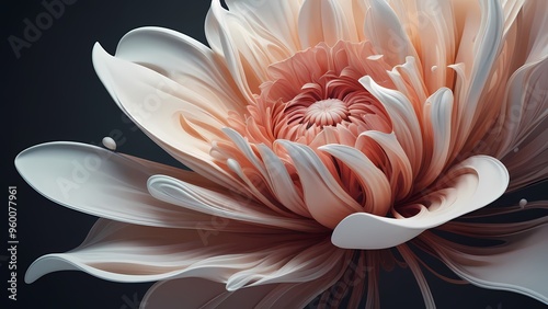close up of pink flower