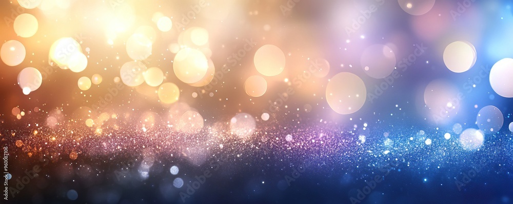A vibrant abstract background featuring shimmering bokeh lights in warm and cool tones, perfect for creative projects and designs. A vibrant abstract background featuring shimmering bokeh lights in warm and cool tones, perfect for creative projects and designs.