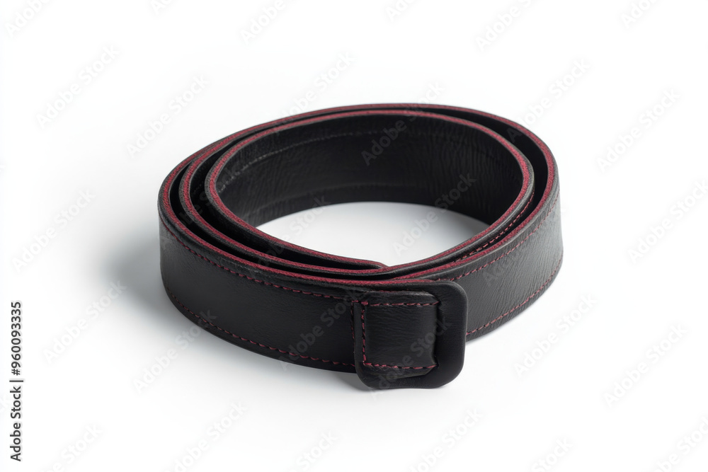 Martial Arts Belt Displayed on Clean Canvas Martial Arts Belt Displayed on Clean Canvas