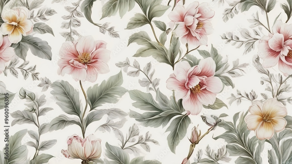 seamless floral pattern seamless floral pattern