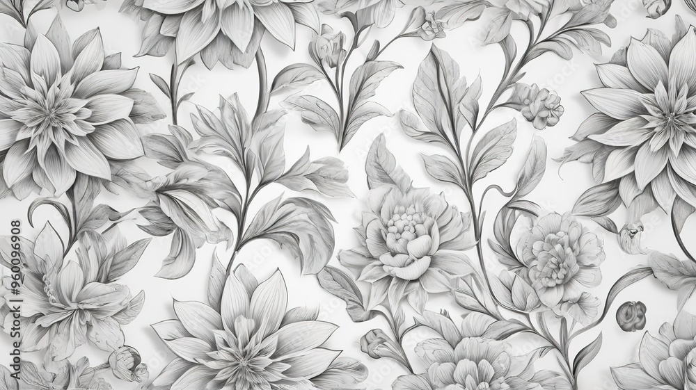 seamless floral pattern seamless floral pattern