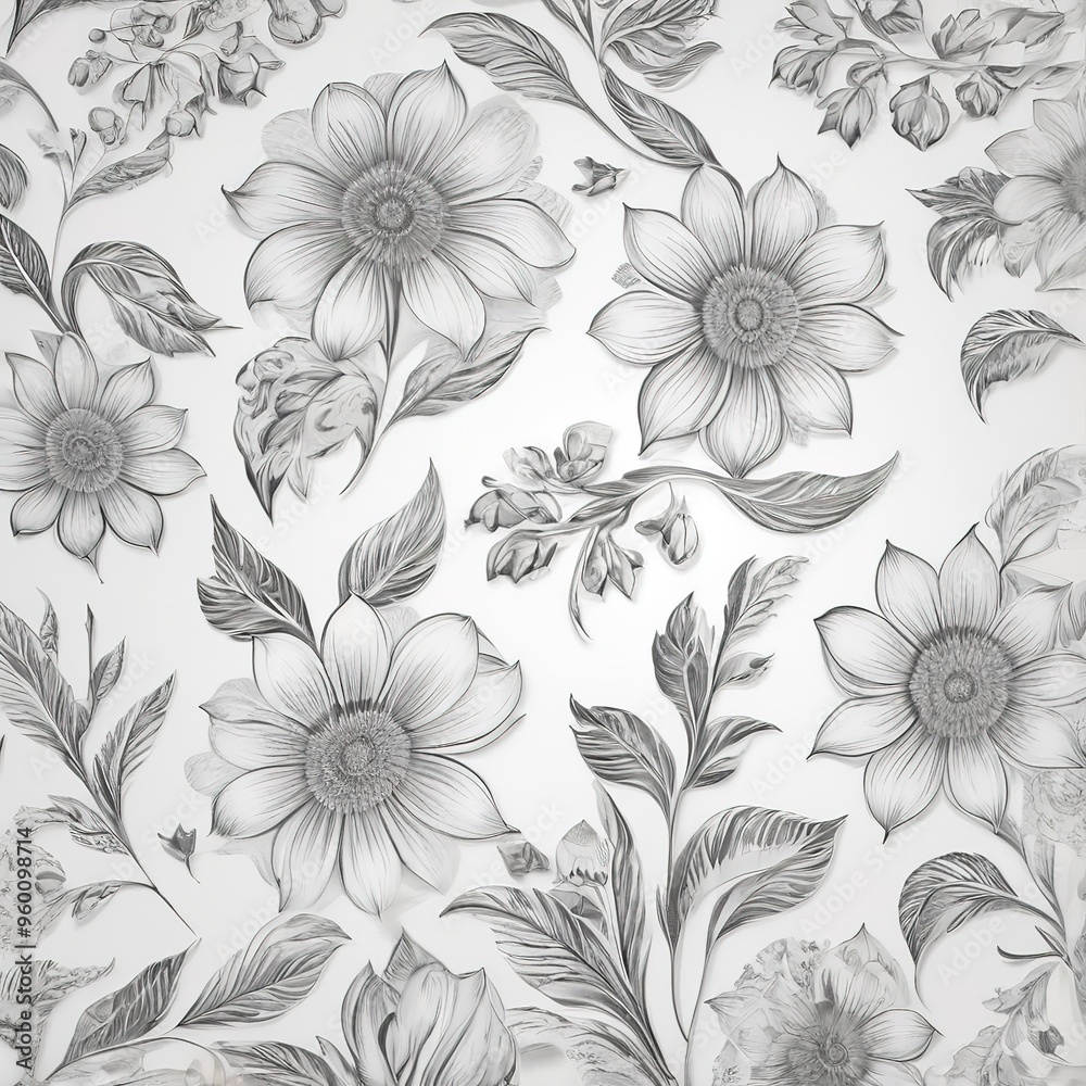 seamless floral pattern seamless floral pattern