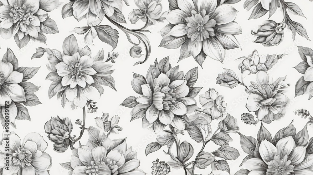 seamless floral pattern seamless floral pattern