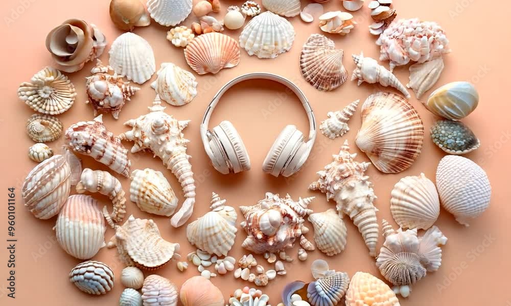 Seashells and Headphones: Summer Vibes