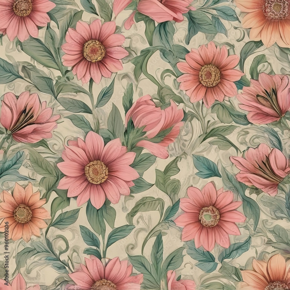 seamless floral pattern seamless floral pattern