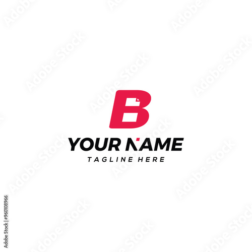 Letter B based logo design for print, press work, cmyk, prating business and more.