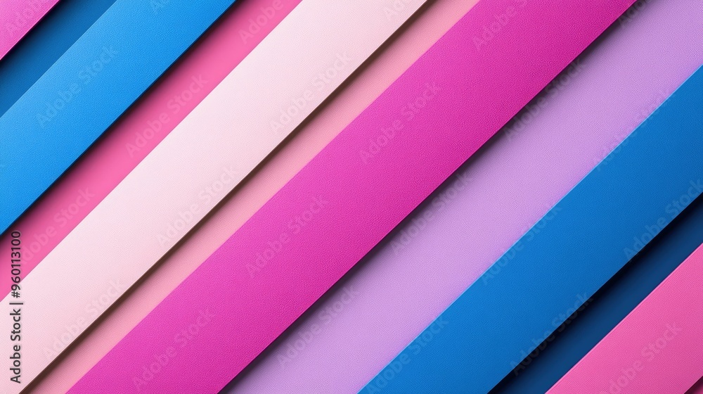 Obraz premium Abstract Colorful Diagonal Stripes