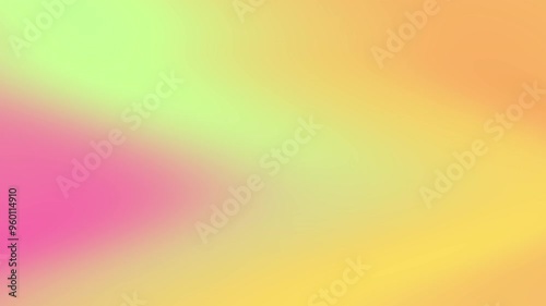 Pink, green, and yellow gradient background animation suitable for spring, summer, or feminine designs like invitations, social media posts, or greeting cards.