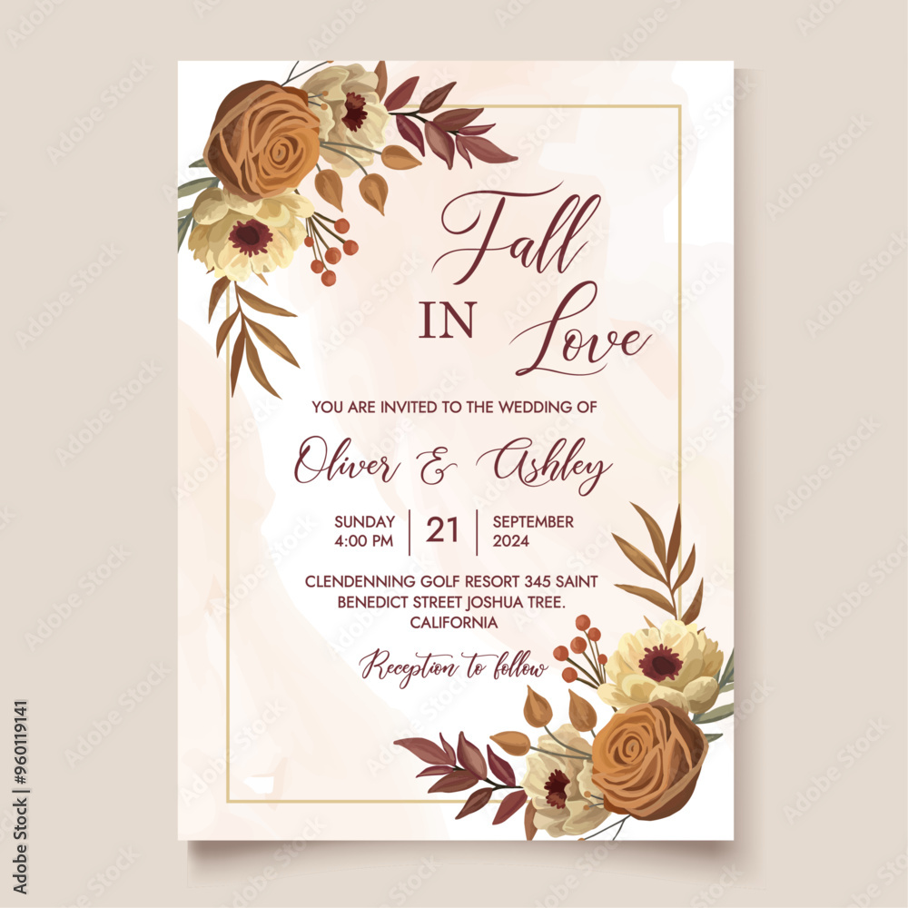 Editable wedding invitation discount