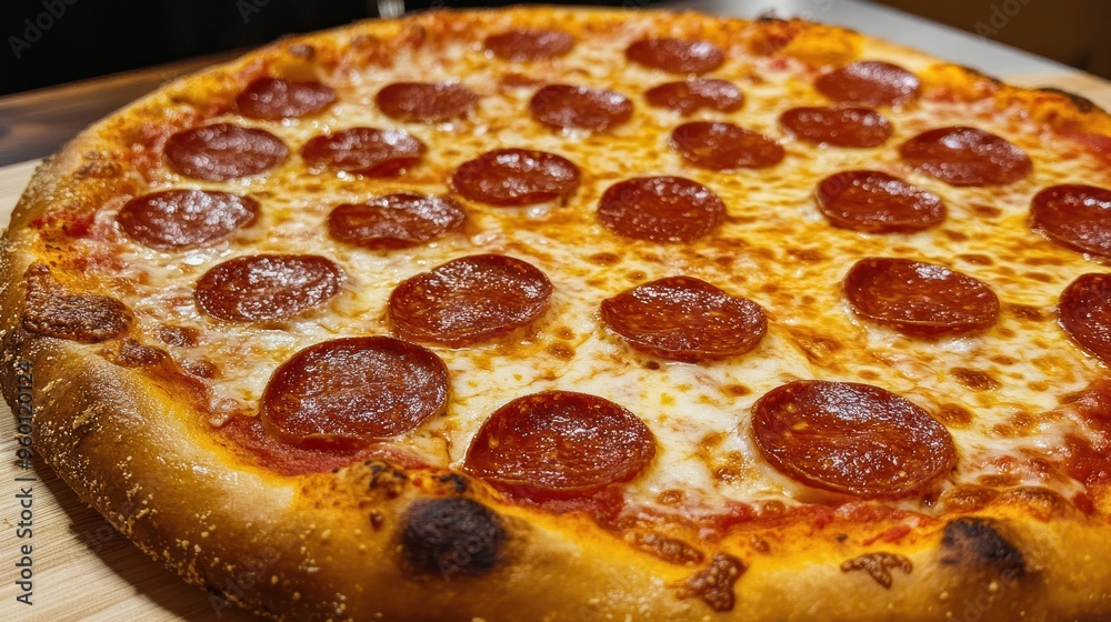 Delicious Pepperoni Pizza Delicious Pepperoni Pizza