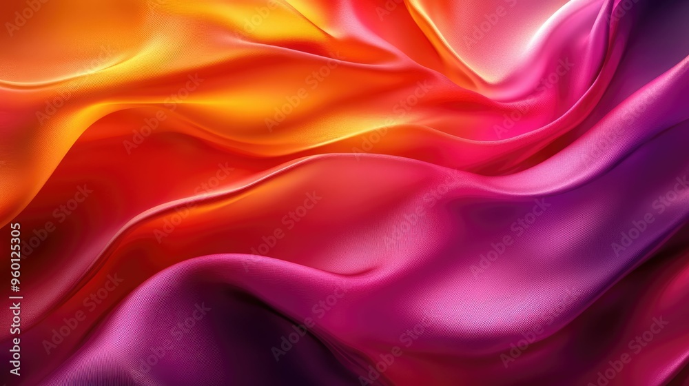 Obraz premium Abstract Colorful Drapery