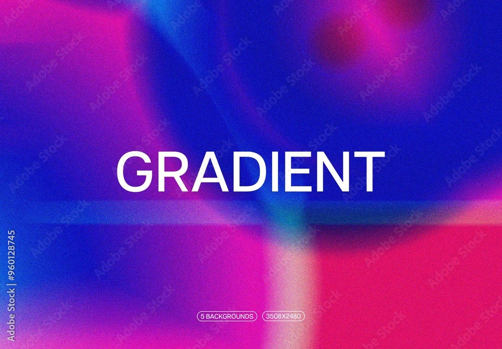 Gradiend Overlay Gradient Overlays Mockup Stock Template | Adobe Stock