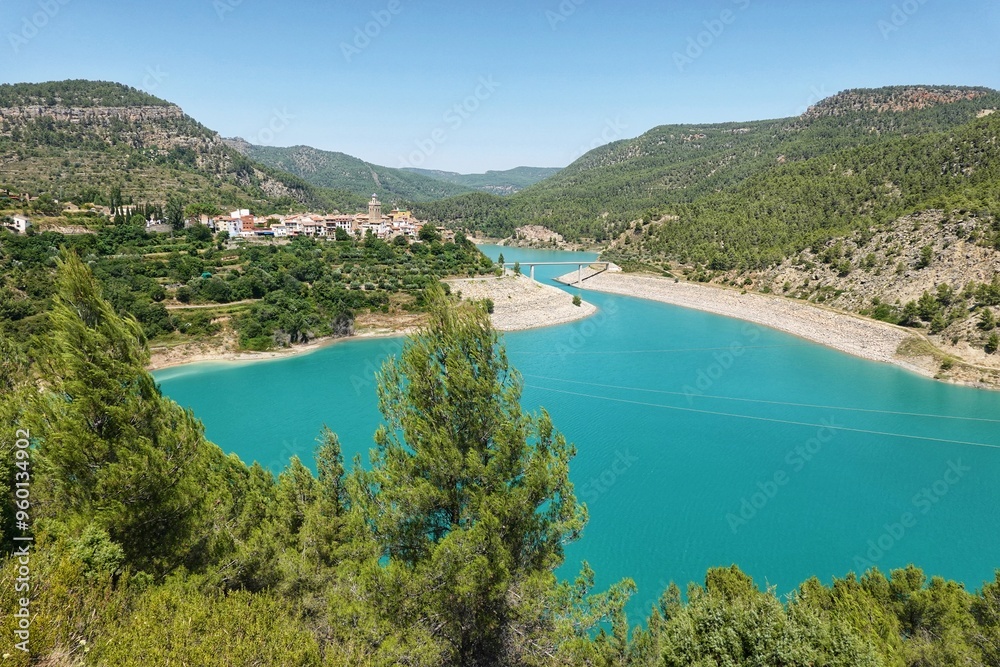 Obraz premium Puebla de Arenoso, Spanien