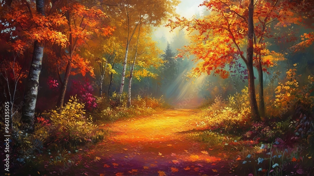 Nature's autumnal palette. Nature's autumnal palette.