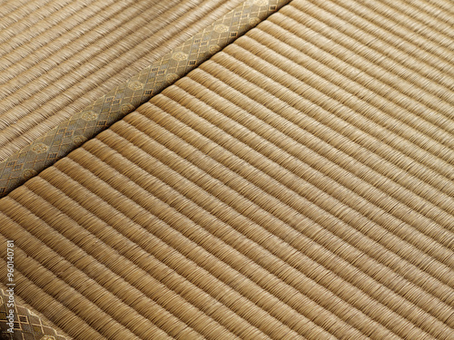 日焼けした古い畳イメージ