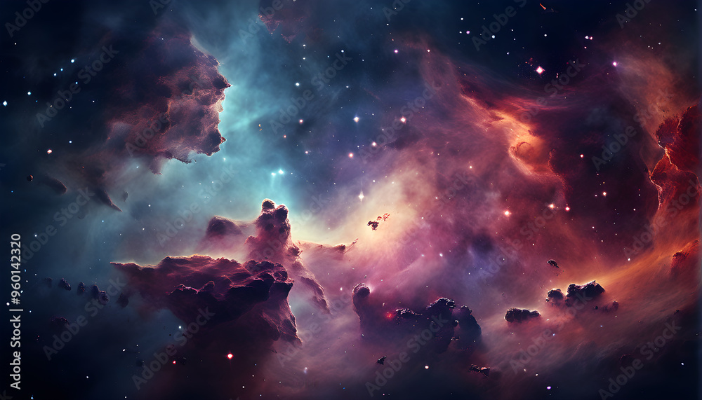 Obraz premium lights in the space