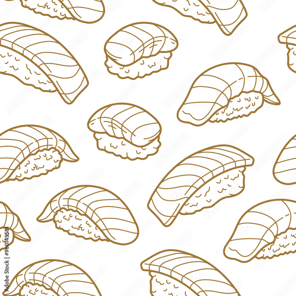 sushi pattern background. Japanese food seamless pattern background. sushi seamless pattern background. doodle sushi pattern background. sushi pattern background. Japanese food seamless pattern background. sushi seamless pattern background. doodle sushi pattern background.
