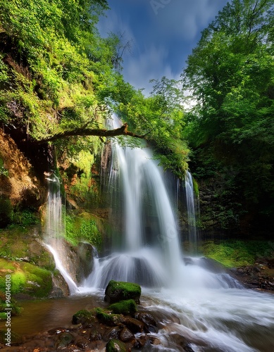 waterfall in the forest