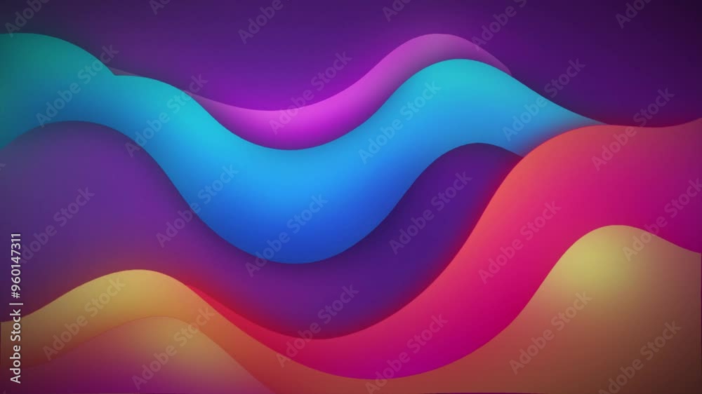Liquid color gradient Wavy Smooth glowing waves Concept Multi Color Liquid Pattern looping animation 4k. Liquid color gradient Wavy Smooth glowing waves Concept Multi Color Liquid Pattern looping animation 4k.