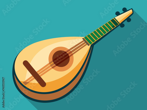 Oud Icon on Transparent Background