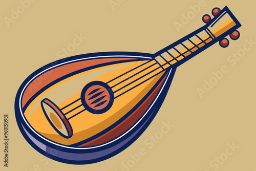 Oud Icon on Transparent Background