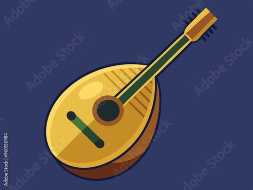 Oud Icon on Transparent Background