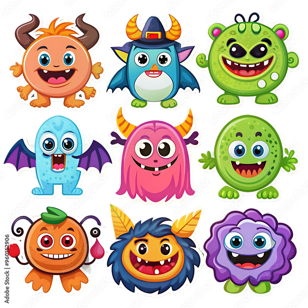 horror halloween concept on transparent background horror halloween concept on transparent background