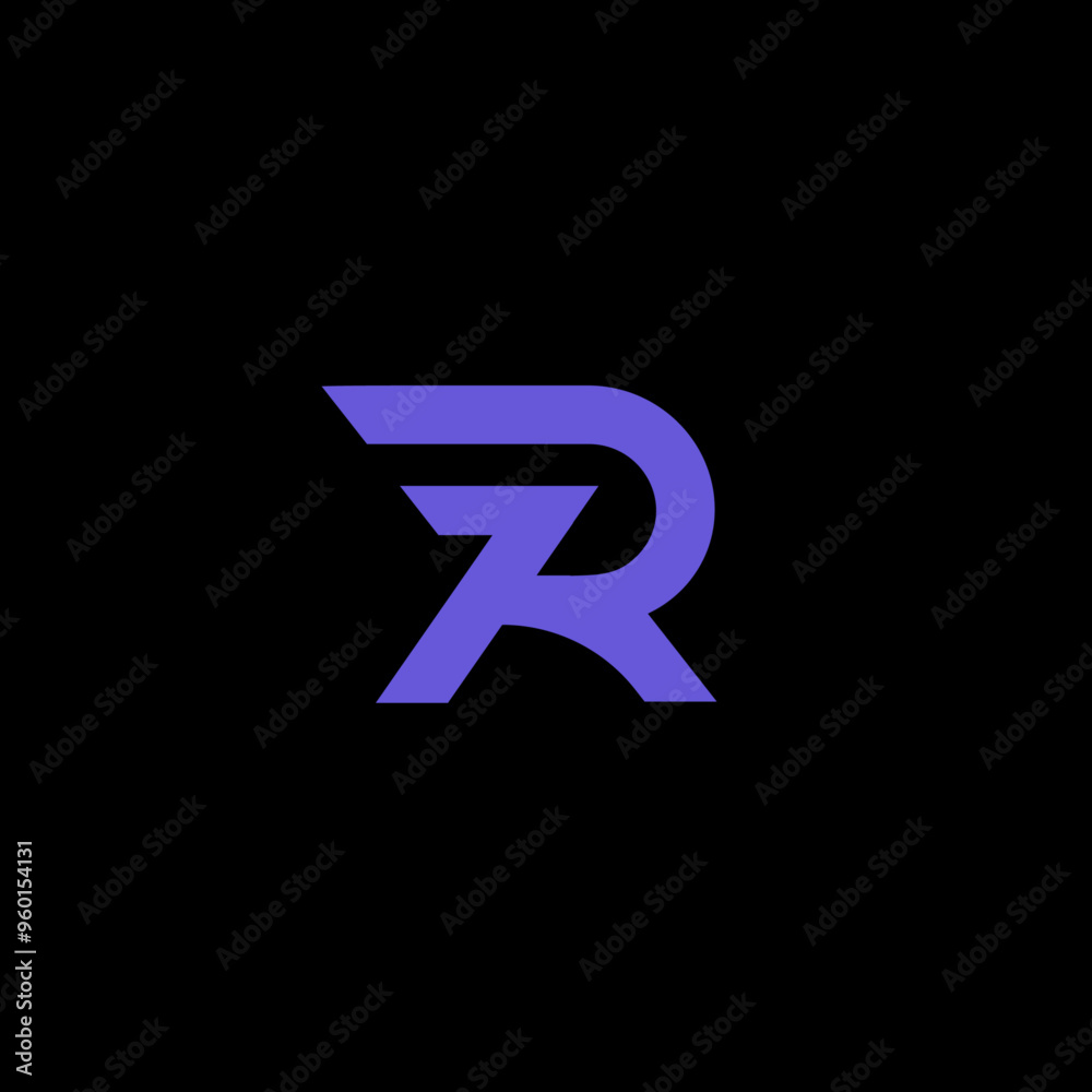 Letter R logo in vector. Modern original letter R logo. Letter R logo in vector. Modern original letter R logo.