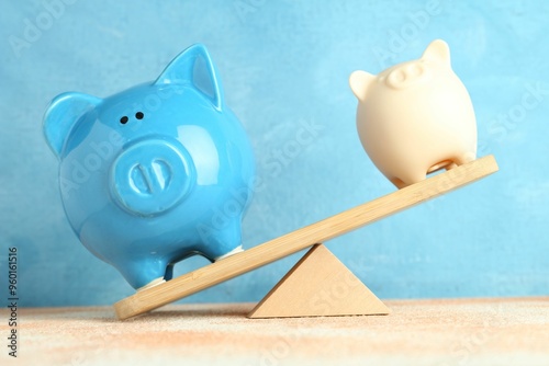 Canvas Print Financial inequality