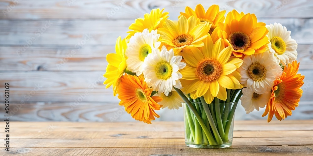 custom made wallpaper toronto digitalBeautiful bouquet of daffodils and gerbera flowers