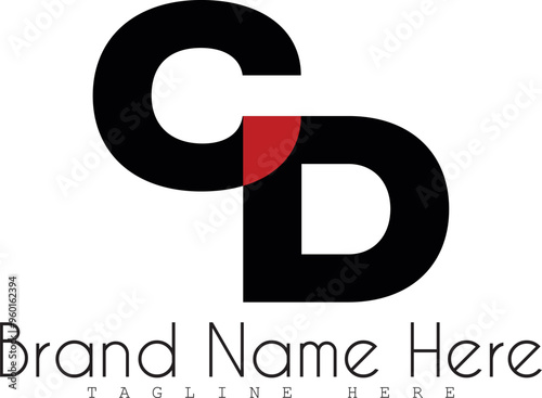 C D logo