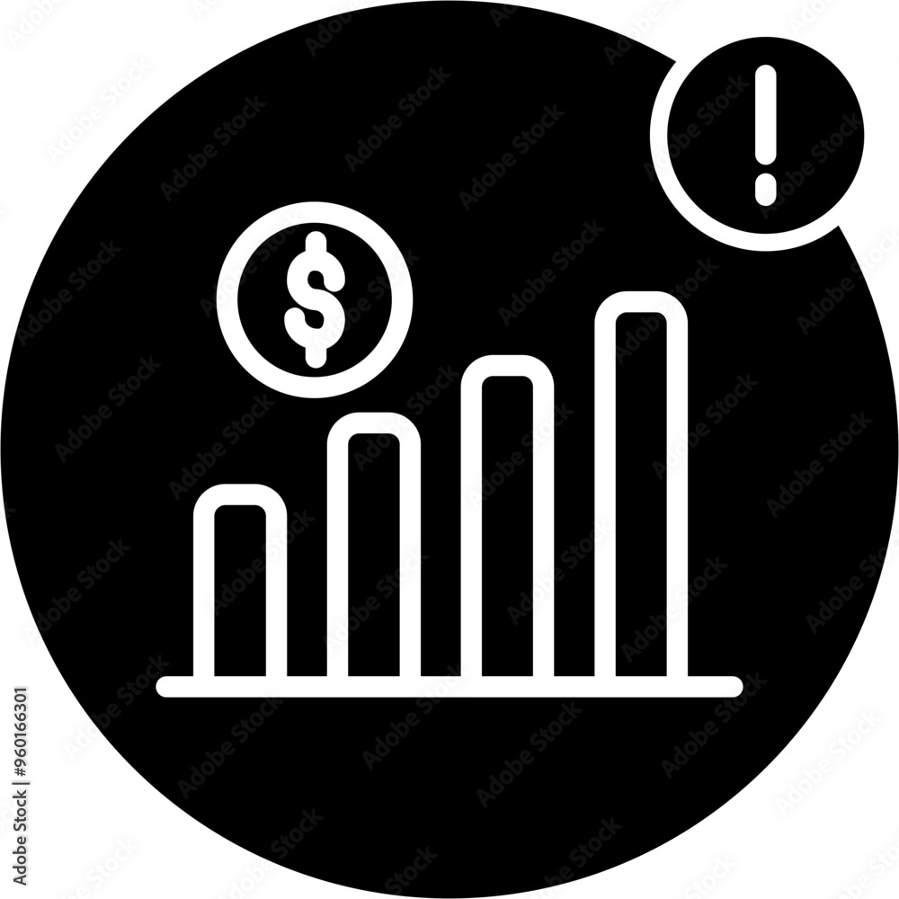 Cost Overrun Alert Icon Cost Overrun Alert Icon