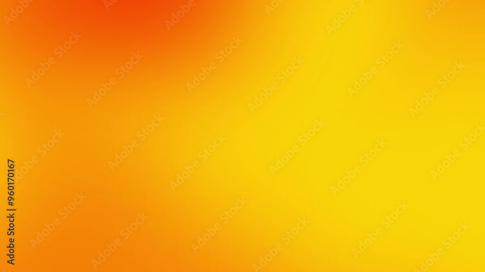 4k moving smooth orange color gradient background