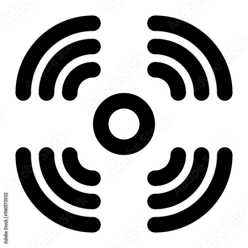 sensor, signal, computer, iot, internet of things outline icon