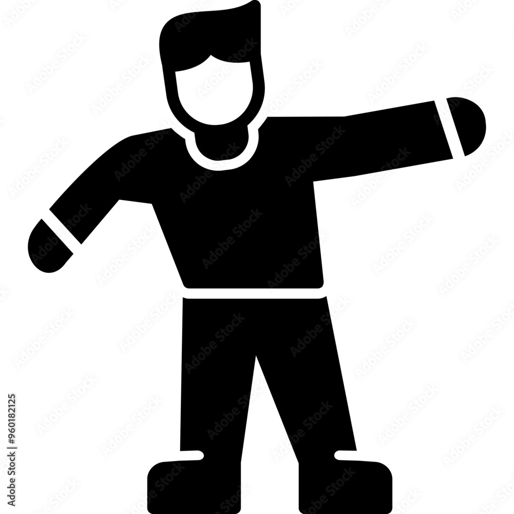 Stretching Icon Stretching Icon