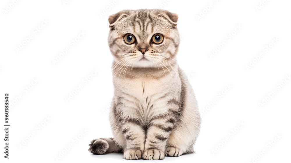 Obraz premium bengal cat isolated on white