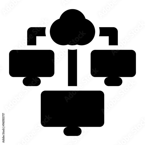 connectivity, connection, network, internet, internet of things solid or glyph icon