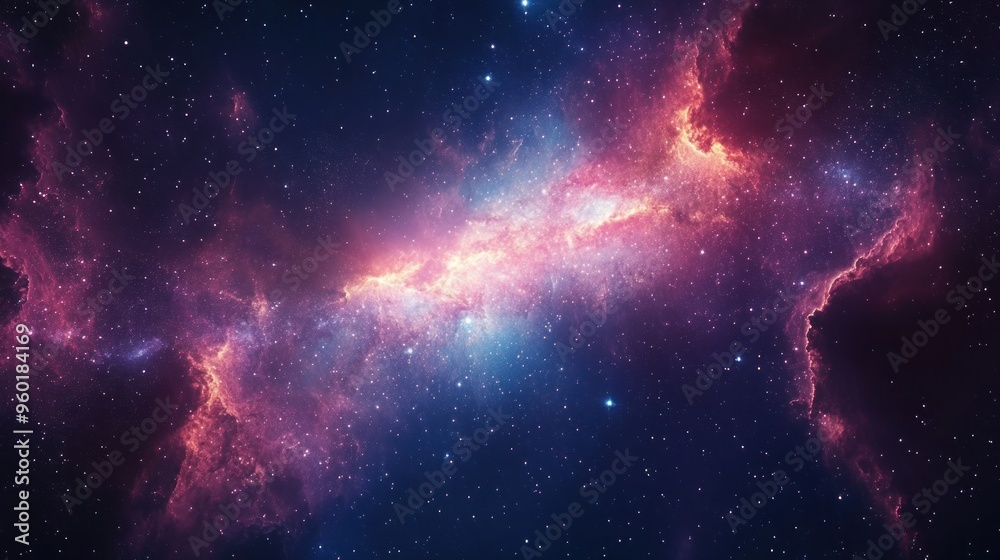 Galaxy background illustration with stars, space galaxy background, background with space, milky way supernova Galaxy background illustration with stars, space galaxy background, background with space, milky way supernova