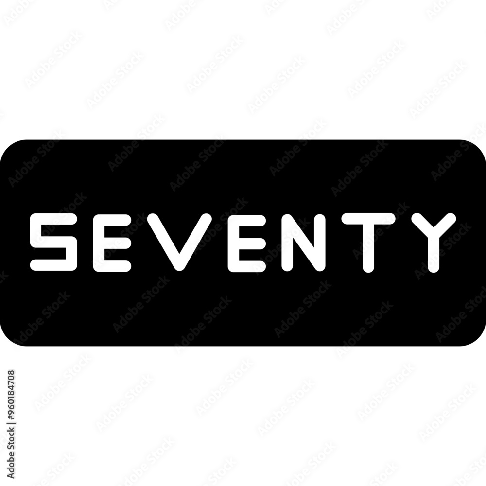 Seventy Icon Seventy Icon
