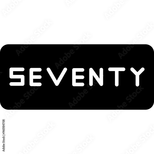 Seventy Icon