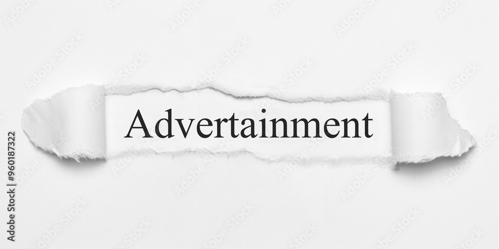 Obraz premium Advertainment