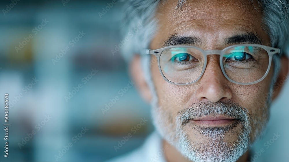 An older man with a white beard and glasses, appearing focused and thoughtful, immersed in his surroundings with a blurred background, representing wisdom and depth. An older man with a white beard and glasses, appearing focused and thoughtful, immersed in his surroundings with a blurred background, representing wisdom and depth.