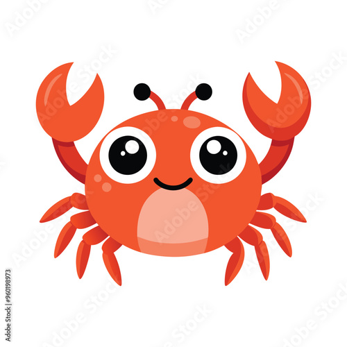Crab Drawing Design Vector Illustration Clipart Eps