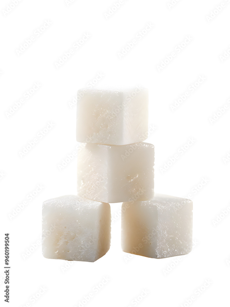 Sugar Cube Isolated on White and Translucent Background
Sugar Cube Isolated on White and Translucent Background