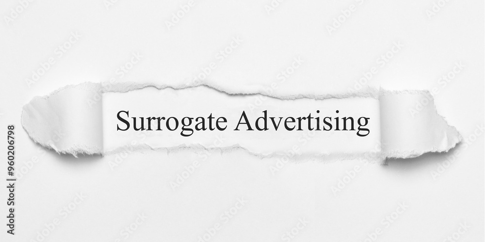 Obraz premium Surrogate Advertising
