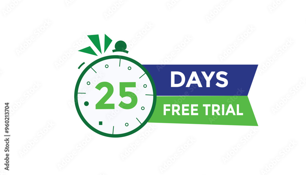 25 days to go Countdown number banner templates. time icon. Vector Illustration
25 days to go Countdown number banner templates. time icon. Vector Illustration