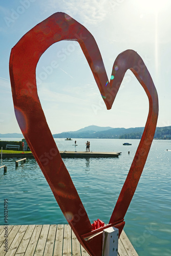 Herz am Wörthersee in Kärnten